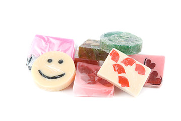 Image showing handmade soaps