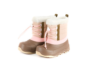 Image showing child winter boots