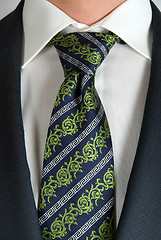 Image showing closeup businessman suit