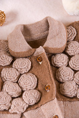Image showing woolen child blouse