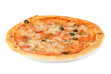Image showing Margarites pizza