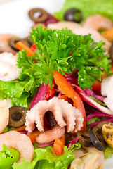 Image showing Seafood salad