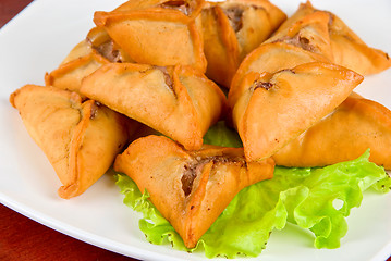 Image showing Meat roasted dumplings