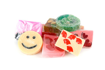Image showing handmade soaps