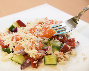 Image showing Shopski salad