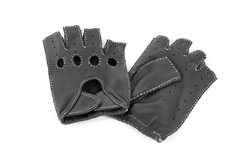 Image showing drivers leather gloves