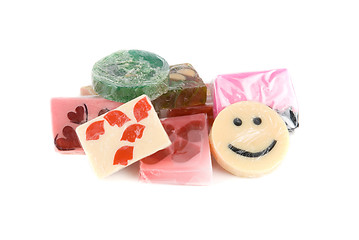 Image showing handmade soaps