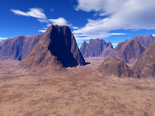 Image showing fantasy mountain