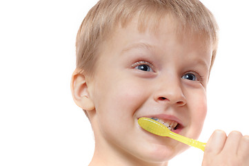 Image showing children teeth hygiene