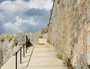 Image showing Stone walkway