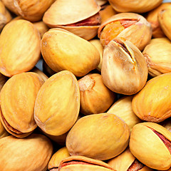 Image showing Pistachios background