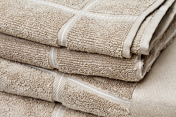 Image showing Towels closeup