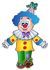 Image showing Image of cartoon clown 1