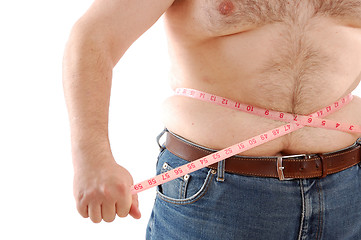 Image showing measuring bg abdomen