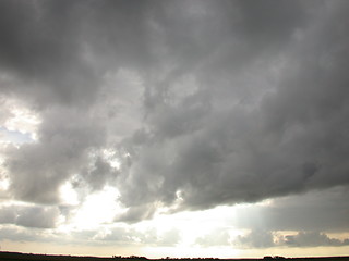 Image showing Scary Clouds