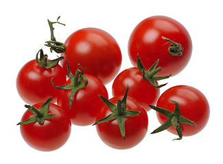 Image showing Red tomatoes, isolated