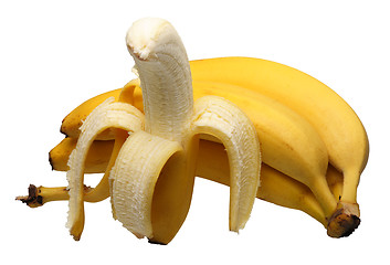 Image showing Bananas, isolated