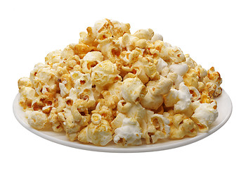 Image showing Popcorn, isolated
