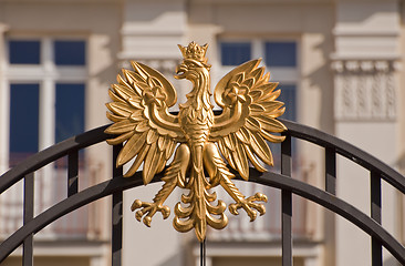 Image showing Polish eagle.