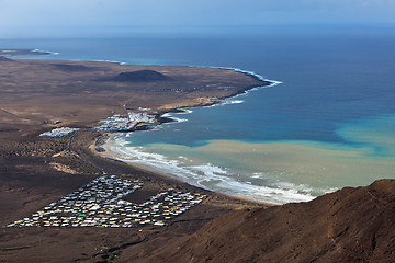 Image showing Playa Famara