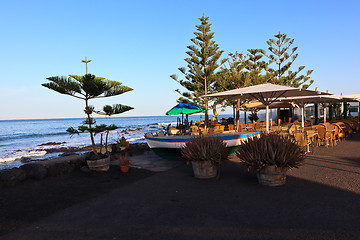 Image showing Restaurante in El Goøfo, Lanzarote