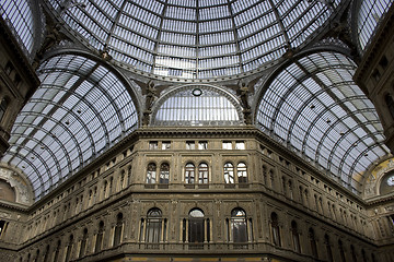 Image showing Gallery Umberto in Naples (Italy).