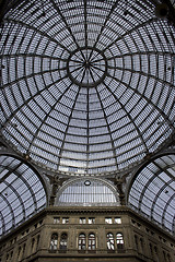 Image showing Galleria Umberto  in Naples (Italy).