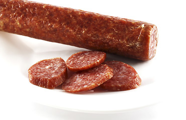 Image showing Smoked sausage