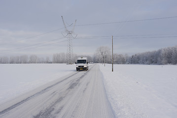 Image showing Winter transportation