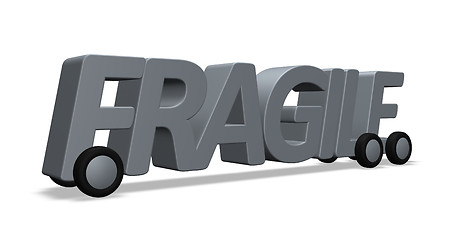 Image showing fragile