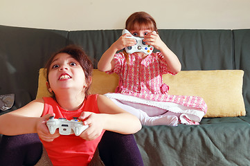 Image showing children playing computer games