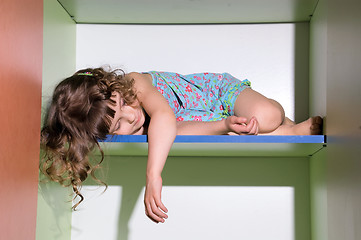 Image showing sleeping child