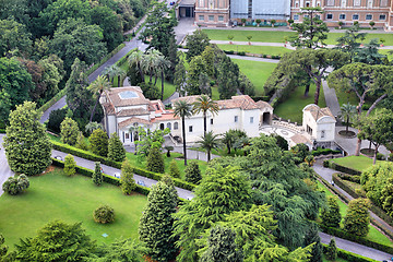 Image showing Vatican gardens