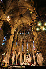 Image showing Barcelona cathedral