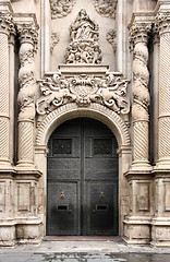 Image showing Ornate door