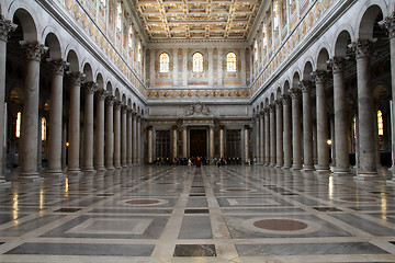 Image showing Basilica of Saint Paul Outside the Walls