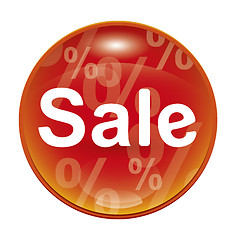 Image showing red sale icon