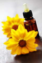 Image showing flower essential oil