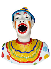 Image showing Carnival Feed the Clown Figure 