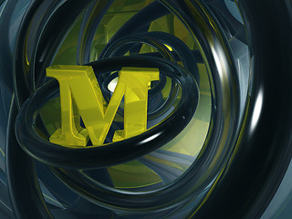 Image showing letter m