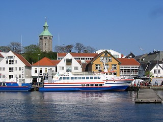 Image showing Cityscape of Stavanger in Norway