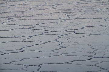 Image showing Patterns in ice