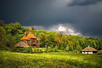 Image showing Before a thunder-storm