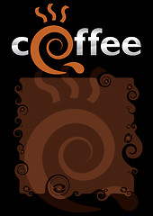 Image showing template for the coffee menu