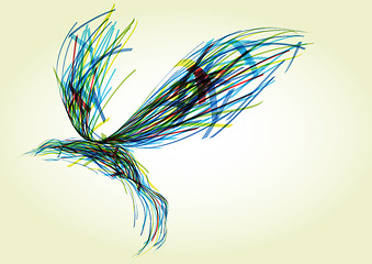 Image showing abstract bird