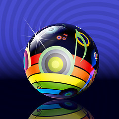 Image showing Musical ball