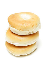 Image showing Three bagels isolated
