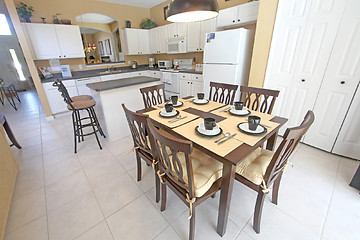 Image showing Kitchen and Dining Area