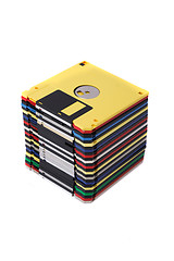 Image showing floppy discs