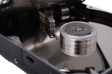 Image showing open hard drive